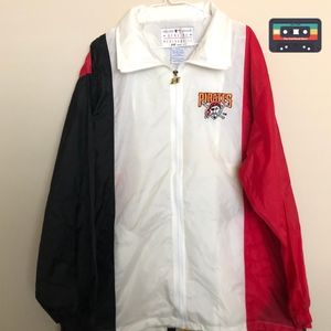 Pittsburg Pirates Windbreaker Jacket Vintage Lrg